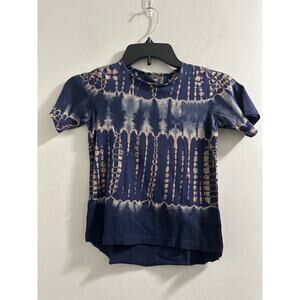 🔥FLASH SALE🔥 RAQUEL‎ ALLEGRA Tie Dye shirt in Navy Storm Tie Dye size XL Girls